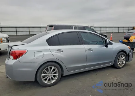 2012 Subaru Impreza Premium from USA, damaged, VIN JF1GJAC63CH013967